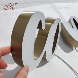 Negozio Logo del marchio 3D LED segno di luce anteriore Custom Business acrilico segno per la pubblicità esterna per l'applicazione di auto - Product Image 5