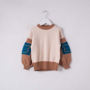 Chinese Wholesaler Children's Christmas <b>Ballon</b> Sleeve Thick Cheap Sweaters Free Sample - Product Image 1