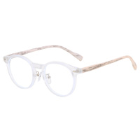 Nouvelles montures de lunettes rétro à monture complète, effet bois, verres neutres, correction de la myopie, protection anti-lumière bleue, design écaille de tortue tendance