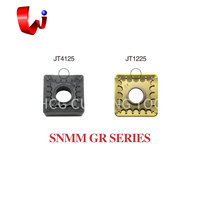 Plaquettes en carbure carrées JXTC SNMM SNMM190616-GR JT4135, plaquettes en carbure, outil de tournage CNC, outils de coupe pour tour