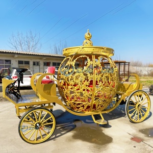 Golden High Quality Electric Pumpkin Carriage/classic Electric Pumpkin Carriage Factory Outlet - Product Image 3