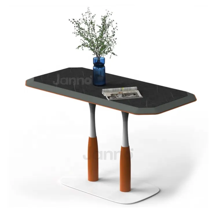 モダンな会議と交渉のテーブルと椅子のセットダイニングセットの組み合わせコーヒーショップミルクティーショップシンプルなテーブル4つの椅子