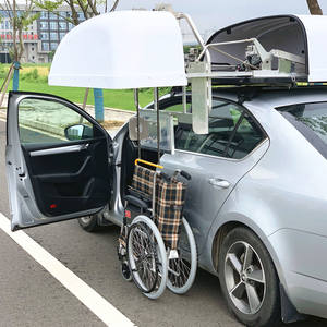 Boîte de toit de voiture, support de fauteuil roulant pour fauteuil roulant léger et pliable - Product Image 4