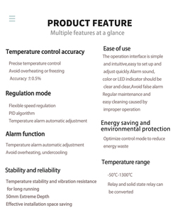 Controlador de temperatura del termostato del horno digital Sinny de alta calidad, salida de relé Alto y Bajo, entrada RTD, 100-240VAC/DC, 48x48 - Product Image 5