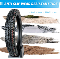 Neumático de Motocicleta de Diseño Robusto Y100 80/90-16 Personalizado de Fábrica, Neumático MX de Alta Elasticidad para Limestone Balkan Peninsula Raid