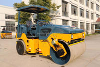 Rouleau compresseur routier hydraulique à double tambour de 6 tonnes de marque chinoise de premier plan JM206H, haute qualité, prix abordable, à vendre