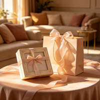 Caja de Regalo de Cartón Rígido Personalizada para Marcos de Fotos con Impresión de Logotipo, Empaquetado al por Mayor