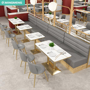 Diseño de Moda OEM ODM, Mobiliario Comercial para Catering, Cafetería, Hotel, Restaurante, Juego de Mesa y Sillas - Product Image 5