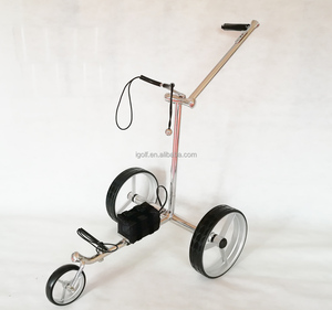 Carrello da Golf Elettrico in Acciaio Inox 304 con Design Portatile - Product Image 4