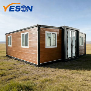 <span class=keywords><strong>Maison</strong></span> conteneur de luxe pliable, préfabriquée, extensible, compacte, modulaire, pour usage résidentiel et bureau, 40 pieds et 20 pieds, en vente, livrable par conteneur maritime - Product Image 5