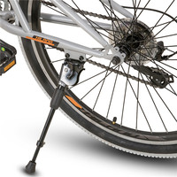 Vélo de montagne tout suspendu 26 pouces pour entrepôt UE, 21 vitesses, fourche à suspension, cadre en acier, freins à disque