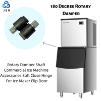 Amortisseur rotatif en alliage de zinc modèle 1020F avec couple élevé de 50 Kgf.cm, action de fermeture douce de précision pour couvercle de seau à glace