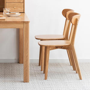 Chaises de salon en bois massif de haute qualité, chaises de salle à manger en bois, style moderne, adaptées à la maison, aux hôtels et aux restaurants - Product Image 4
