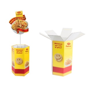 กล่องกระดาษสำหรับวางขนมขบเคี้ยว ขายส่ง ชั้นวางโชว์สำหรับเก็บบะหมี่ กล่องกระดาษสำหรับโชว์คุกกี้ - Product Image 3