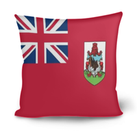 Housse de coussin décorative patriotique avec drapeau des Bermudes, style ferme, pour la fête de l'Indépendance, pour canapé, décoration intérieure