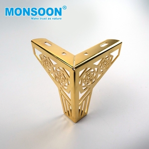 Accessoires de mobilier modernes : Pieds de table et de canapé en métal en forme de T pour hôtels, appartements, lits et chaises en fer - Product Image 1