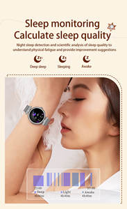 AK73 Montre intelligente AMOLED Classique Dames Santé des femmes <span class=keywords><strong>Cycle</strong></span> <span class=keywords><strong>menstruel</strong></span> féminin Fréquence cardiaque Modes sportifs Montre intelligente - Product Image 4