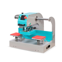 Nouvelle presse à chaud pneumatique 90x68x90cm à double plateau pour sublimation, support multifonctionnel pour T-shirts et imprimante d'étiquettes pour transferts thermiques