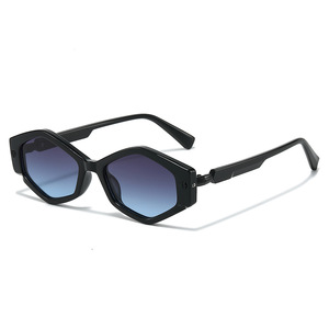 Gafas de Sol Personalizadas con Logotipo 2026, Diseño Hexagonal con Remaches, Protección UV400, Estilo Y2K, para Hombre y Mujer - Product Image 4
