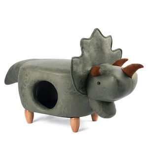 Nid créatif d'hiver pour chats et chiens, Villa Semi-fermée, fournitures avec tabouret en forme d'animaux, maison pour animaux domestiques, - Product Image 5