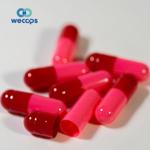 Wecaps Fda certificato vuoto <span class=keywords><strong>Hpmc</strong></span> capsule rosse taglia 0 capsule di pillole vegetali capsule vegetali - Product Image 3