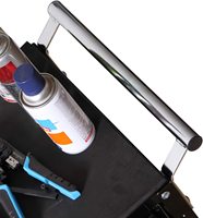 Chariot à outils GTYPRO, chariot utilitaire de Service en acier à 5 étagères, chariot à outils de réparation automobile robuste à 5 niveaux