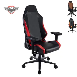 High Back Gaming Chair Custom Gaming Chairs Leather Fabric Recliner Ergonomic Swivel Gaming Chair