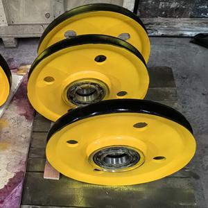 Puleggia in Ghisa di Grande Diametro Personalizzabile Non Standard, Ruota in Metallo per Escavatore di Grande Diametro - Product Image 1