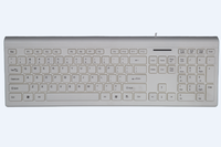 Tableta de juegos en español, RU y árabe, ordenador portátil de escritorio, 2,4g, teclado inalámbrico OEM en color negro