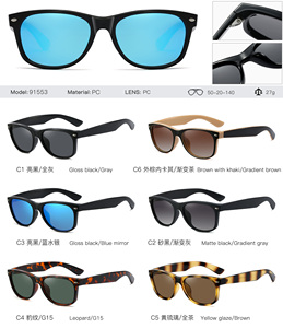 MS 91553 thiết kế người phụ nữ kính chất lượng cao kính mát an toàn Kính mát 2023 sang trọng mặt nhật occhiali da duy nhất Tùy chỉnh màu - Product Image 6