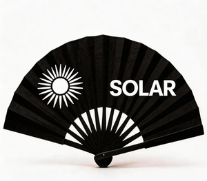 พัดพับพกพาสั่งทำได้ตามต้องการสำหรับโปรโมชั่น - Product Image 4