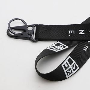 Custom Heavy Duty Silicone Printed <b>Lanyards</b> Metal Hook Streetwear Brand Fashion Keychain <b>Lanyard</b> - Product Image 2
