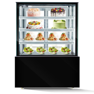 Vitrine verticale pour gâteaux, vitrine de boulangerie à refroidissement par air, réfrigérateur à boissons froides en verre, armoire de présentation pour gâteaux - Product Image 5