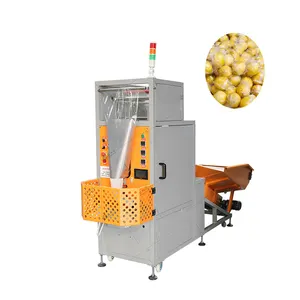Automatic Fruit Lemon Orange Packaging Single Lemon Pouch Film Packing Machine Price For Small Business