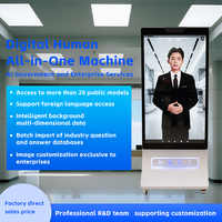 Kiosco de pantallas y señalización digital interactiva humana Ai con Deepseek Chatgpt para consulta inteligente de hoteles en aeropuertos