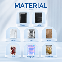 Sachets refermables personnalisés de qualité alimentaire, durables, pour fruits secs, sacs en Mylar avec pochette Doypack personnalisée