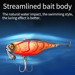 Señuelo vibrador Yajie de 60 mm y 18.5 g, cebo duro para la pesca de lubina - Product Image 5