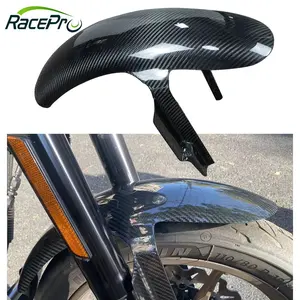 RACEPRO חדש אופנוע אביזרי סיבי פחמן פגוש קדמי עבור הארלי נמוך רוכב S ST FXLRS FXLRST FXRST 2020 2021 2022 2023