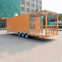 Chammp Camion de restauration commercial, Camion-restaurant mobile de rue, Remorque de restauration rapide à vendre aux États-Unis, en Europe et en Australie