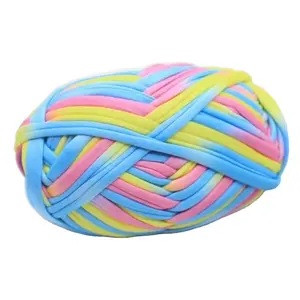 factory direct price cotton t shirt yarn Polyester yarn for Weaving