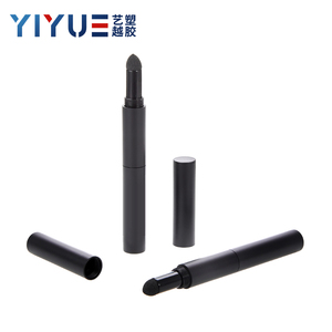 Rỗng đôi bên lông mày tem bao bì bóng Son môi dính chân tóc bột trường hợp với bàn chải miếng bọt biển - Product Image 3