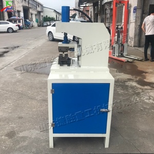 Machine de poinçonnage hydraulique à chaud pour tuyaux à 45 et 90 degrés, machine de poinçonnage de trous en acier pour fenêtres en aluminium, pour la soudure de tuyaux métalliques - Product Image 5
