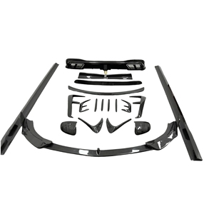 Sợi Carbon BodyKit MSY phong cách cho Mercedes Benz S <span class=keywords><strong>Class</strong></span> W223 S thể thao sợi carbon phía trước Lip Spoiler khuếch tán bên váy gương - Product Image 3