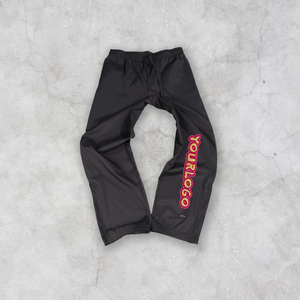 Pantalon de sport décontracté pour hommes OEM avec logo personnalisé en toile épaisse taille mi-élastique cordon de serrage respirant broderie écologique - Product Image 3