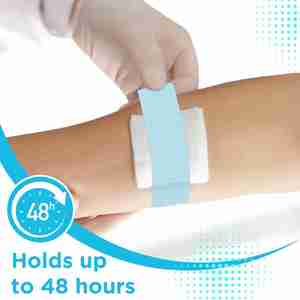 Cinta Médica de Silicona (4 Rollos) para Piel Sensible, Cinta Quirúrgica Impermeable para Fijar Apósitos y Gasa, Remoción sin Dolor - Product Image 6