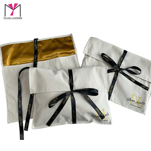 Sac en satin de luxe personnalisé avec logo, écologique, pour la promotion des perruques - Vente chaude MUYANG - Product Image 4