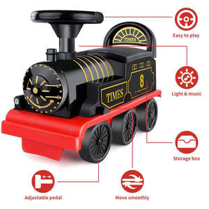 ילדים גבוהה טק גדול לבני חשמלי למבוגרים גדול אחסון פונקצית שחבור רכבת מסלול כלי רכב צעצוע סט פלסטיק לרכב על רכבת רכב - Product Image 2