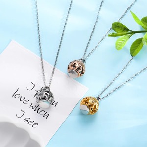 Pendentif papillon creux en acier inoxydable pour cendres, bijou commémoratif, collier pendentif pour cérémonie funéraire - Product Image 2