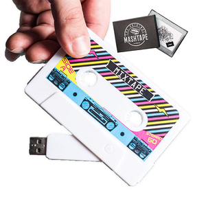 2023 New Arrival âm nhạc USB Flash Drive 2.0 3.0 U đĩa Key Tape hình dạng bộ nhớ USB Stick 128GB ổ đĩa ngón tay cái Pendrive - Product Image 5
