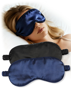 Masque oculaire 3D en mousse à mémoire de forme à récupération lente, occultant, confortable, respirant, réglable, produit d'aide au sommeil personnalisé par le fabricant - Product Image 1